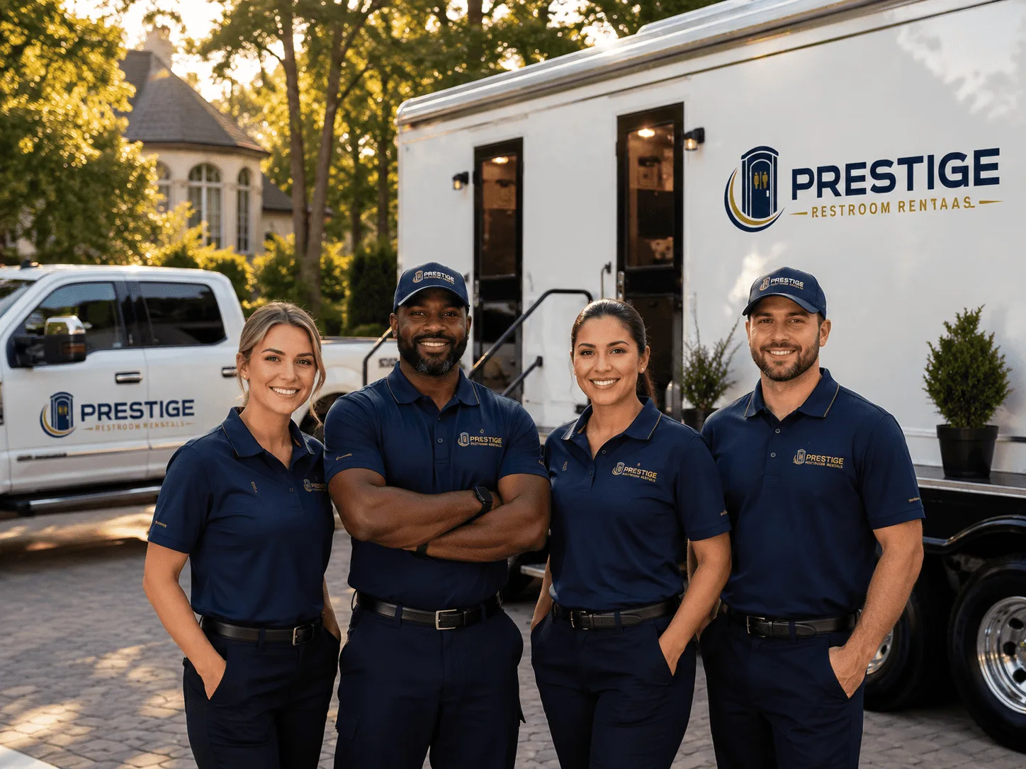 Trusted Luxury Portable Restrooms company in Bluffton, OH